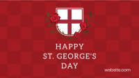 Saint George Pride Zoom Background Design