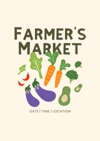 Farmers Market Poster Design