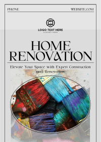 Modern Nostalgia Home Renovation Poster Image Preview