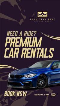 Premium Car Rentals YouTube short Image Preview