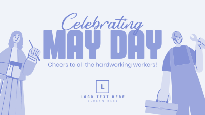 Celebrating May Day Facebook event cover Image Preview