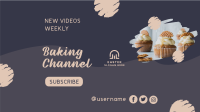 Homemade Muffins YouTube Banner Image Preview