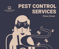 Pest Control Services Facebook Post Design