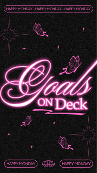 Goals On Deck TikTok Video Design