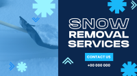 Snowy Snow Removal Animation Design