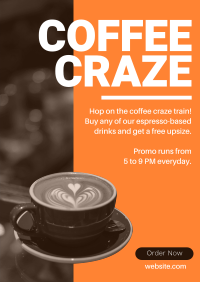 Coffee Craze Flyer Design