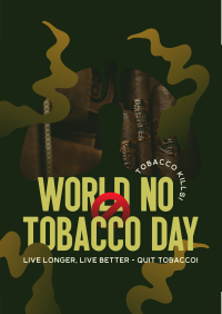 Say No to Tobacco Flyer Preview