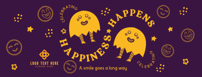 Happiness Is Contagious Facebook cover Image Preview