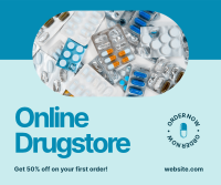 Online Drugstore Promo Facebook post Image Preview