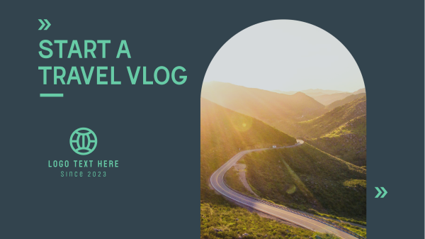 Travel Vlog Facebook Event Cover Design Image Preview