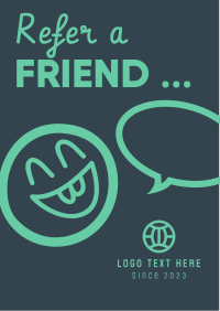 Refer a friend Flyer Image Preview