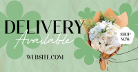 Flower Delivery Available Facebook Ad Design