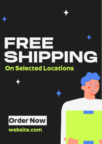 Cool Free Shipping Deals Poster Image Preview