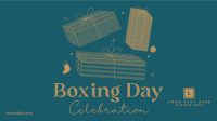 Ho Ho Boxing Day Facebook Event Cover Design