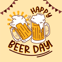 Jolly Beer Day Instagram post Image Preview