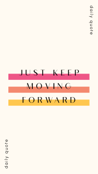 Move Forward Facebook Story Design