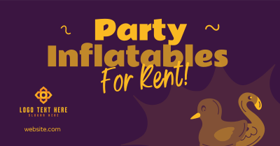 Party Inflatables Rentals Facebook ad Image Preview