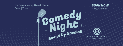 Stand Up Comedy Facebook cover Image Preview