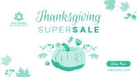 Thanksgiving Pumpkin Sale Facebook event cover Image Preview