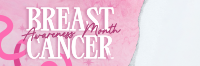 Breast Cancer Awareness Twitter Header Image Preview