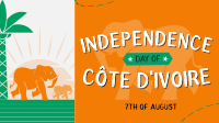 Ivory Coast Independence Day Facebook Event Cover Image Preview