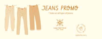 Three Jeans Facebook cover Image Preview