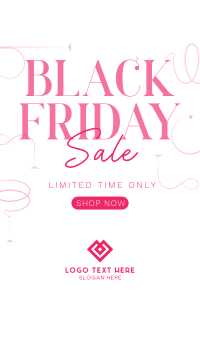 Classic Black Friday Sale TikTok Video Design