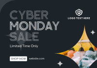 Quirky Cyber Monday Sale Postcard Image Preview