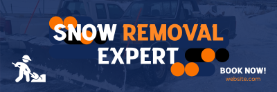Snow Removal Expert Twitter header (cover) Image Preview