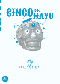 Skull De Mayo Poster Image Preview