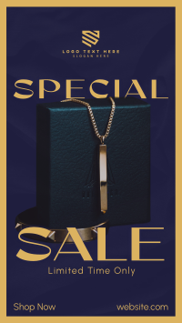 Jewelry Editorial Sale YouTube short Image Preview