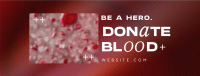 Modern Blood Donation Facebook cover Image Preview