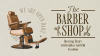 Editorial Barber Shop Video Preview