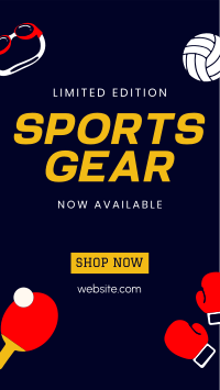 New Sports Gear Facebook story Image Preview