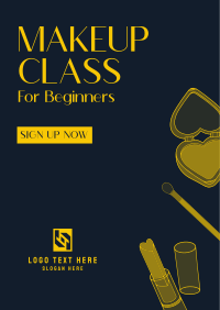 Beginner Makeup Class Poster Image Preview