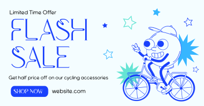 Bicycle Day Sale Facebook ad Image Preview