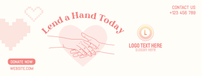 Helping Hand Facebook cover Image Preview