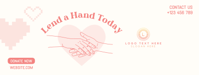 Helping Hand Facebook cover Image Preview