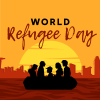 World Refuge Day Instagram post Image Preview