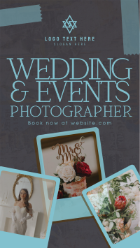 Rustic Wedding Photographer TikTok video Image Preview