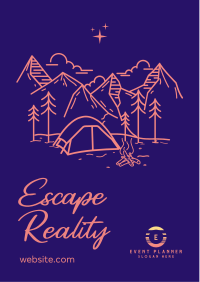 Escape Reality Flyer Design