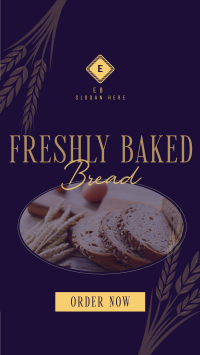 Baked Bread Bakery Instagram story Image Preview