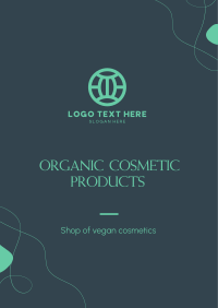 Organic Cosmetic Poster Preview