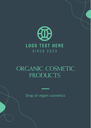 Organic Cosmetic Poster Image Preview