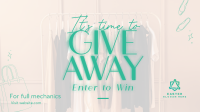 Fashion Giveaway Alert Facebook event cover Image Preview