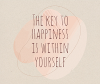 Key to Happiness Facebook post Image Preview