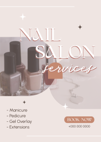 Fancy Nail Service Flyer Design