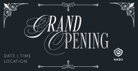 Elegant Ornament Grand Opening Facebook ad Image Preview
