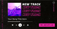 Listen To Our New Track Facebook ad Image Preview