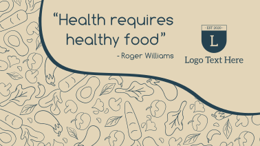 Healthy Food Facebook event cover